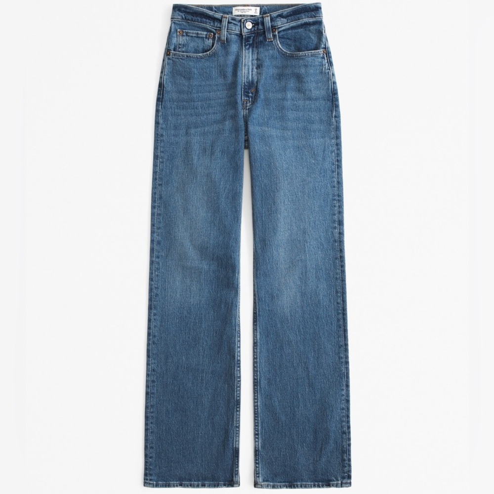 Abercrombie & Fitch Curve Love High Rise 90s Relaxed Jean. 28/R